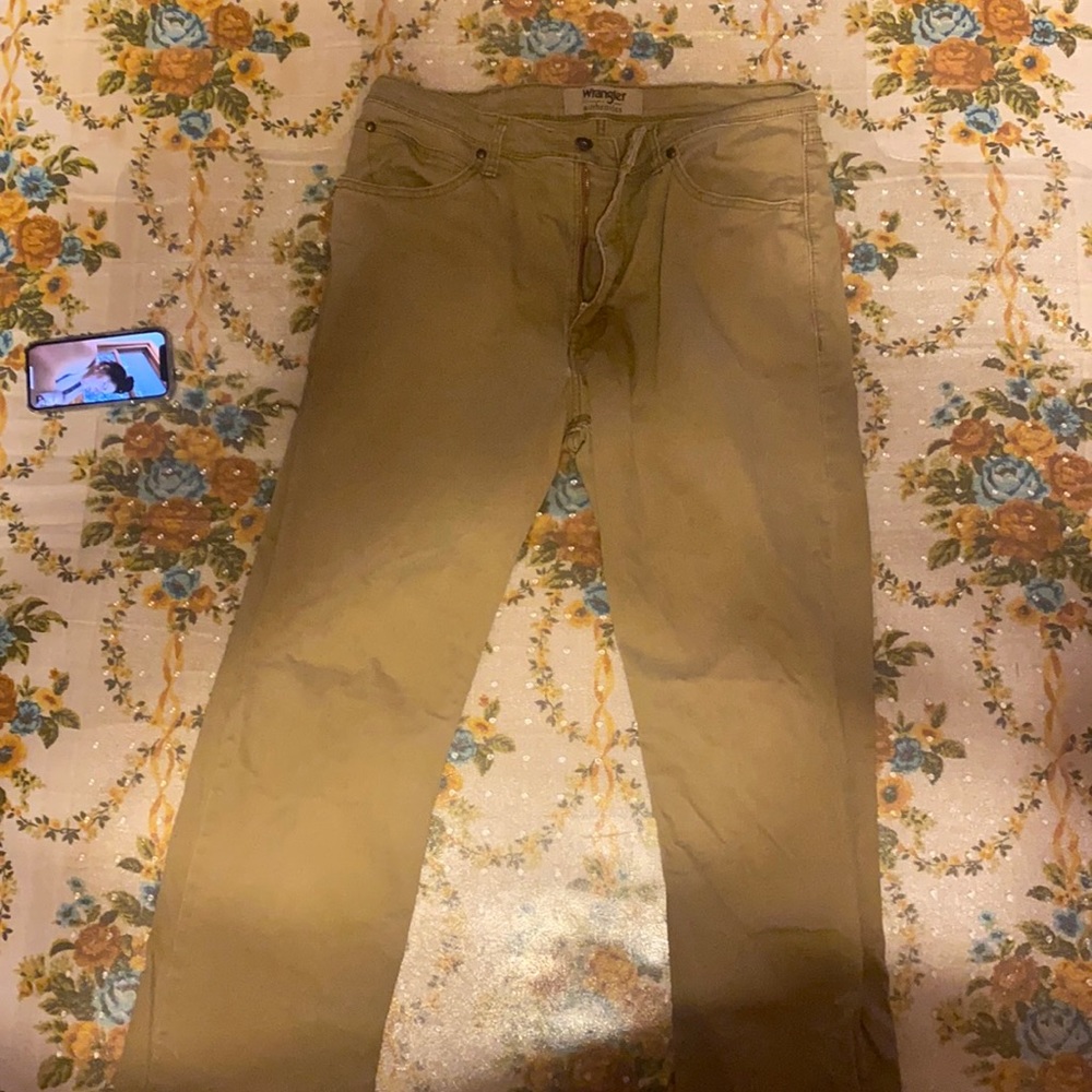 Khaki pants, 34x32, Wrangler